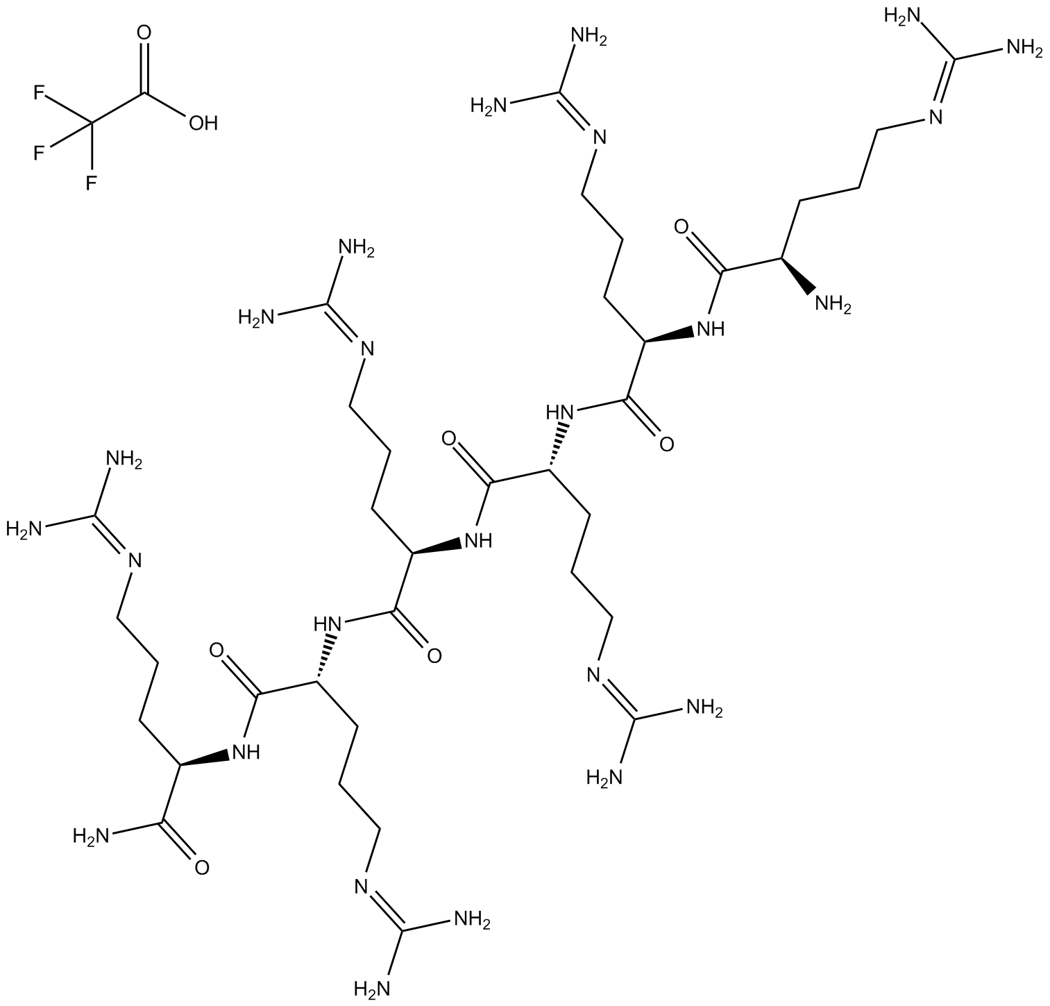 Hexa-D-arginine TFA