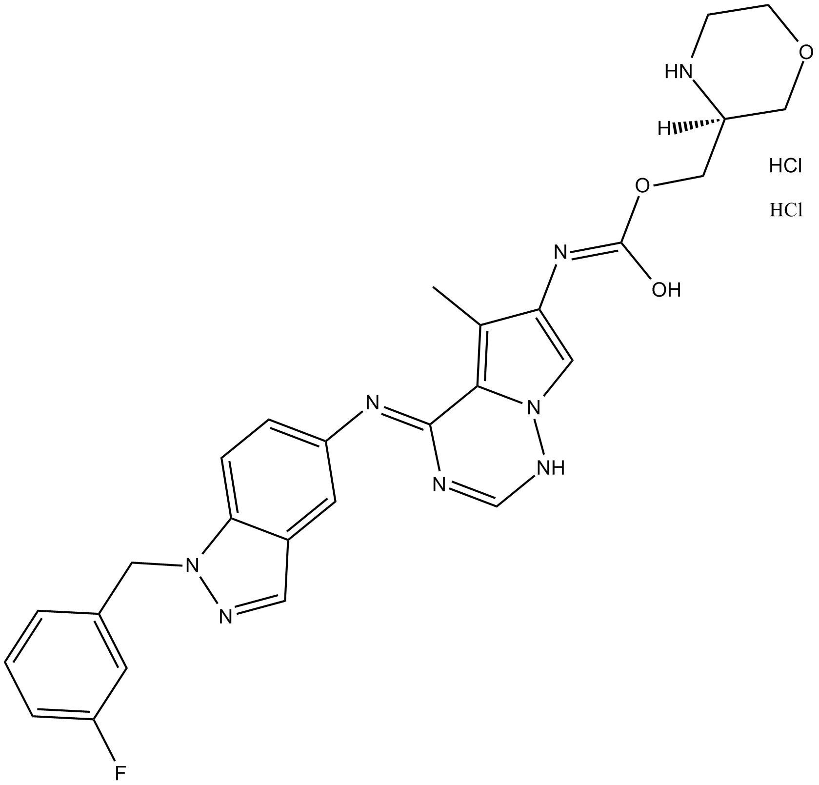 BMS 599626 dihydrochloride