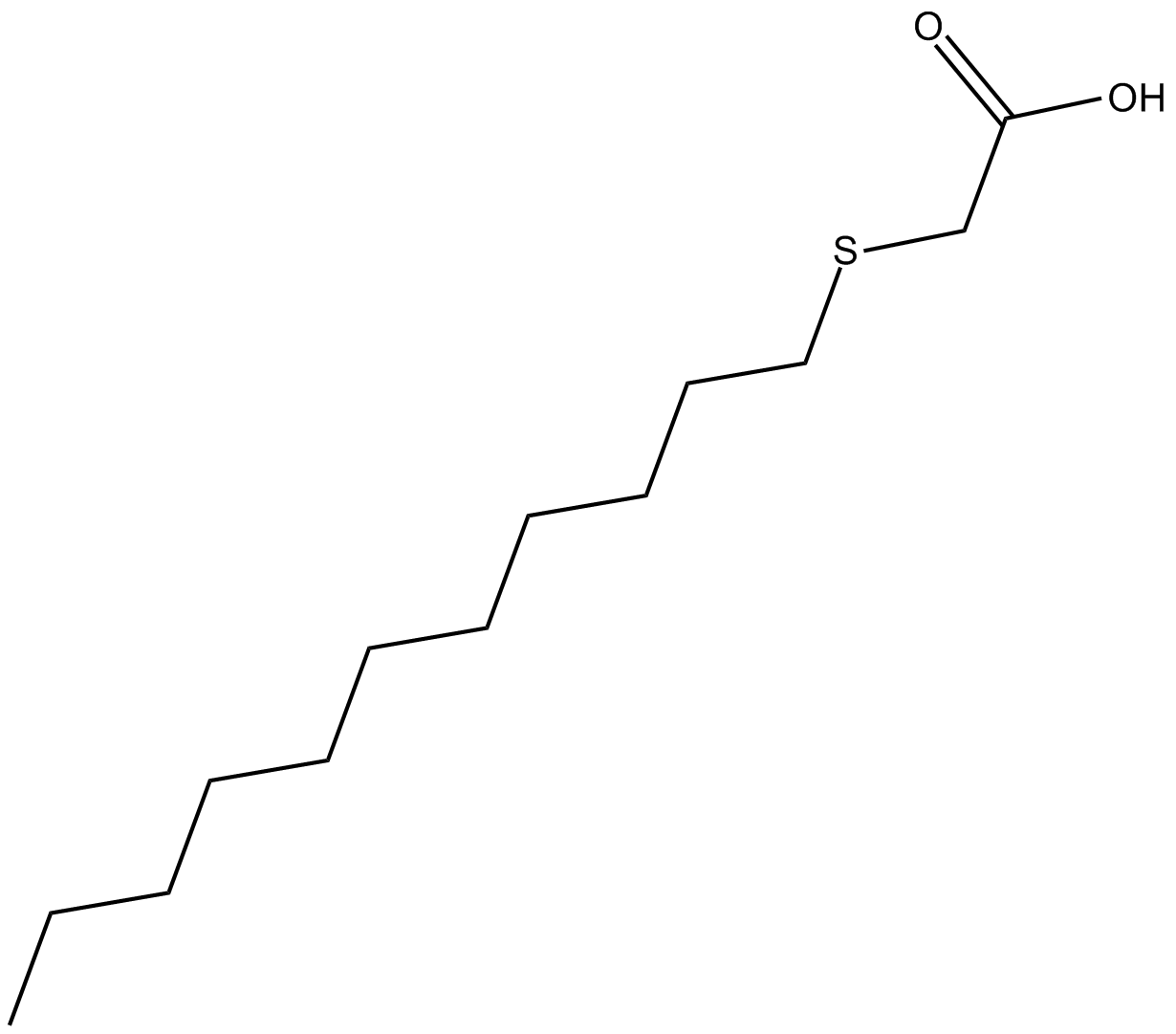 3-Thiatetradecanoic Acid