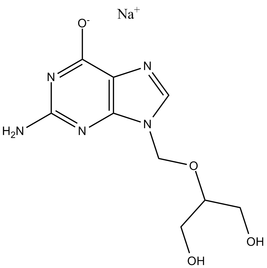 Ganciclovir sodium