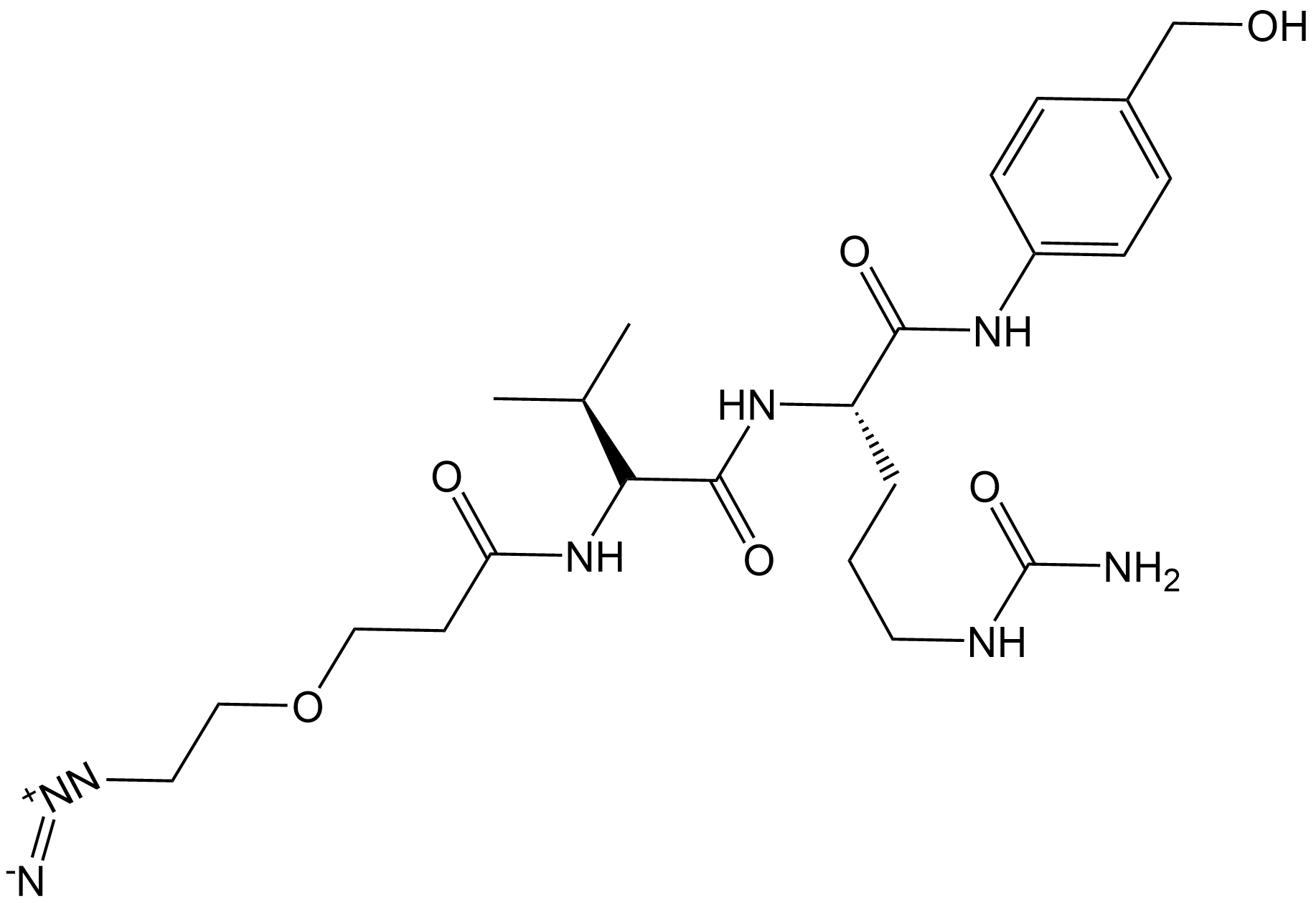 Azide-PEG1-Val-Cit-PABC-OH
