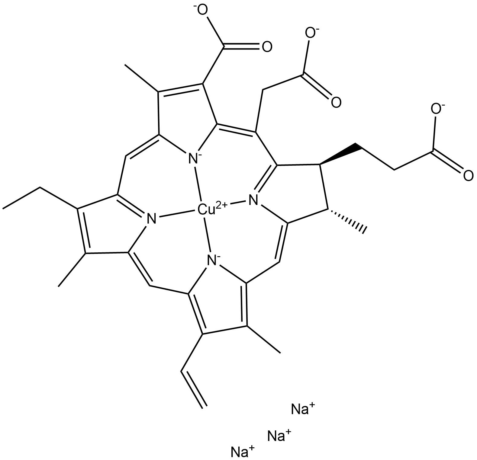 Chlorophyllin (sodium copper salt)