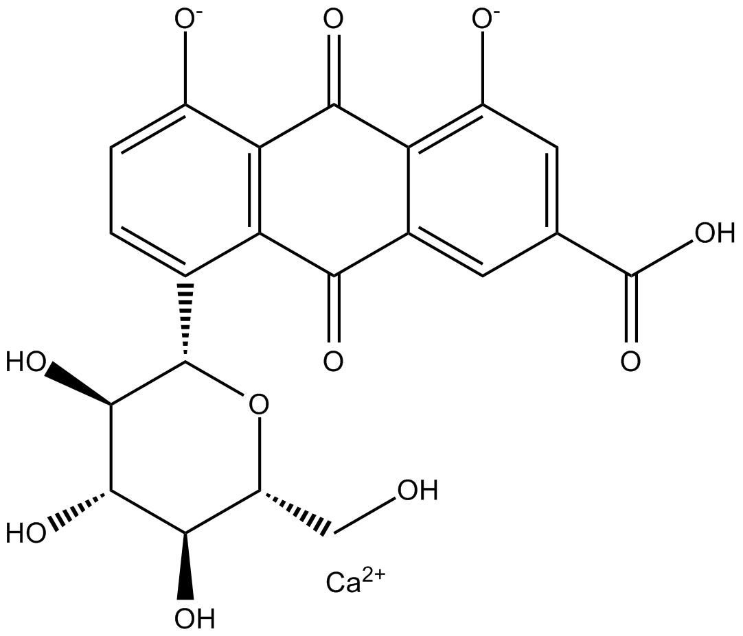 Rhein-8-O-β-D-glucopyranoside