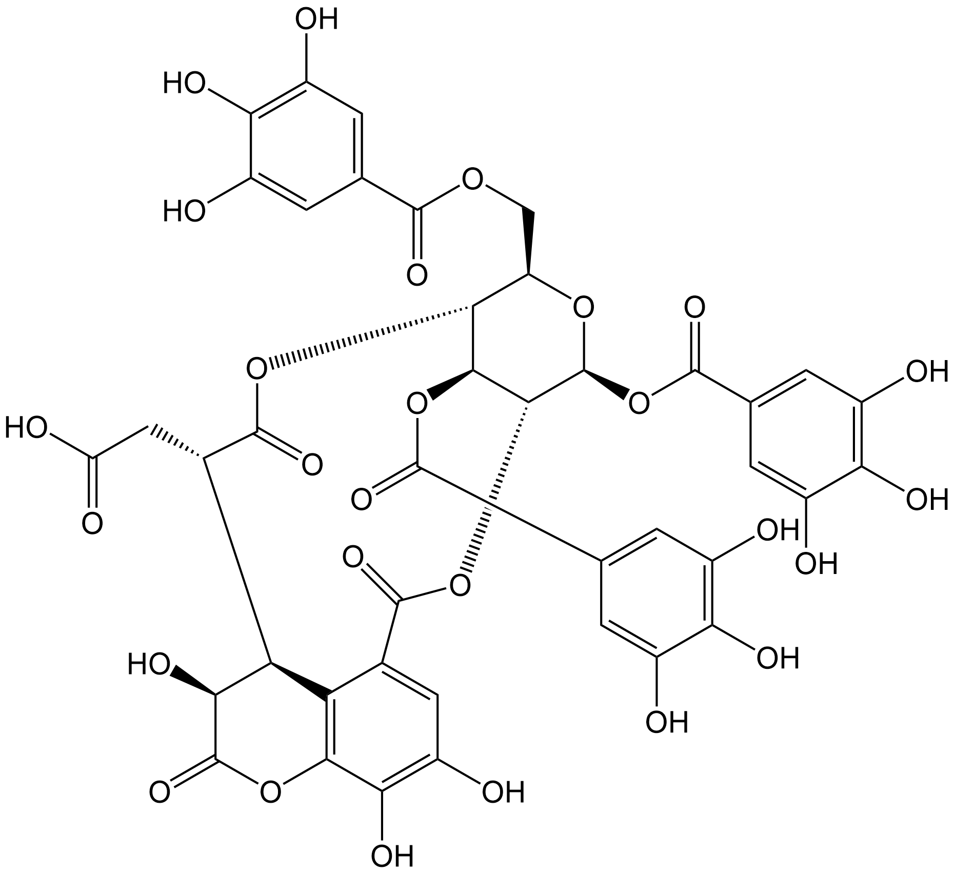 Chebulinic acid