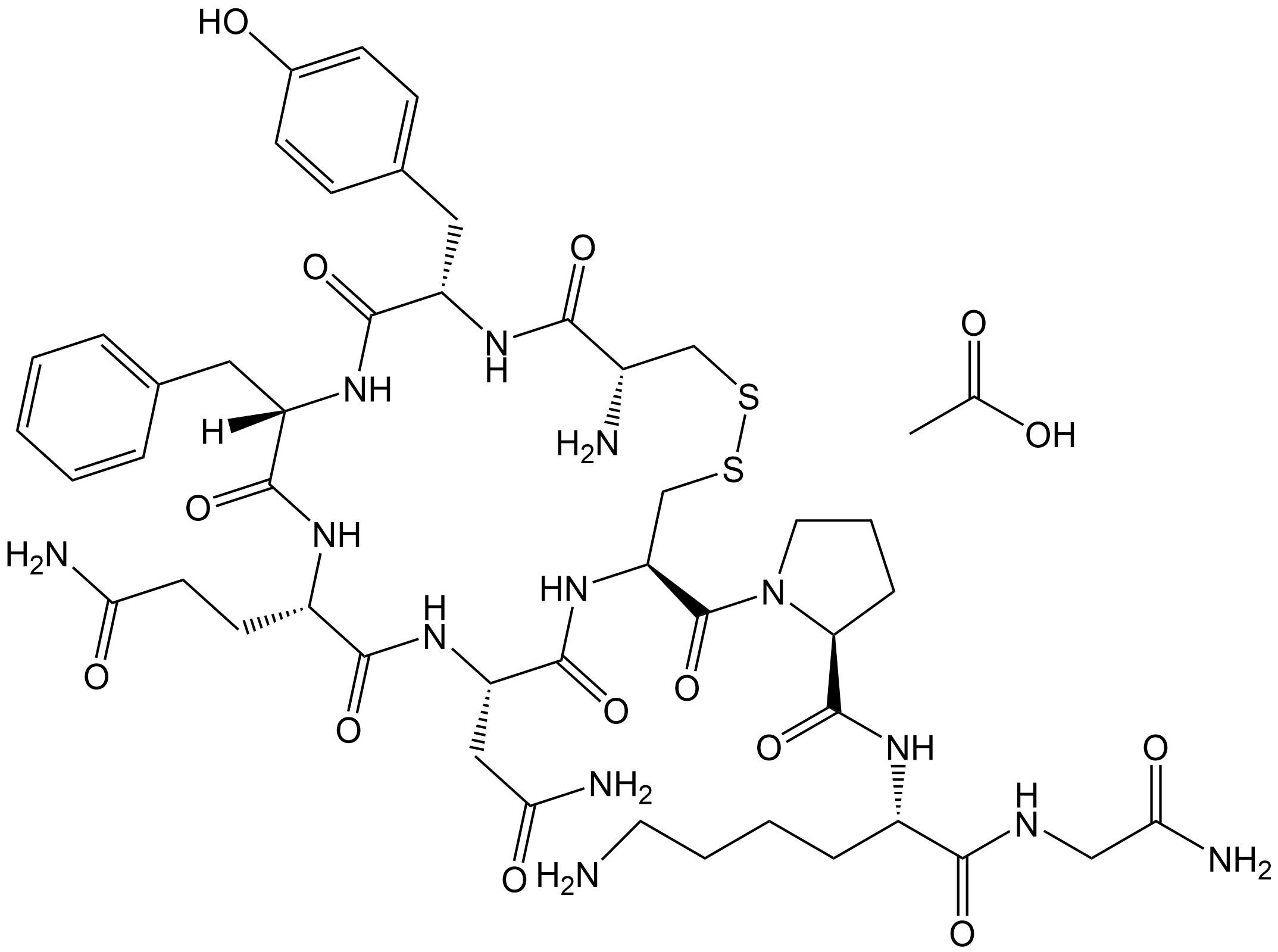 Lysine Vasopressin acetate