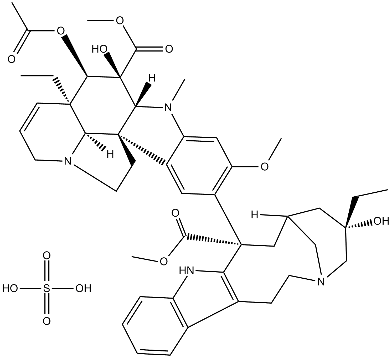 Vinblastine sulfate