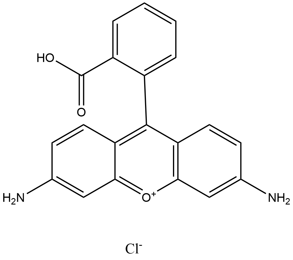 Rhodamine 110 (chloride)