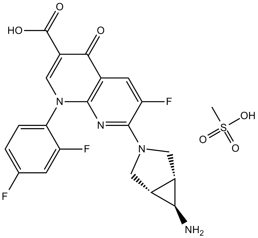 Trovafloxacin mesylate