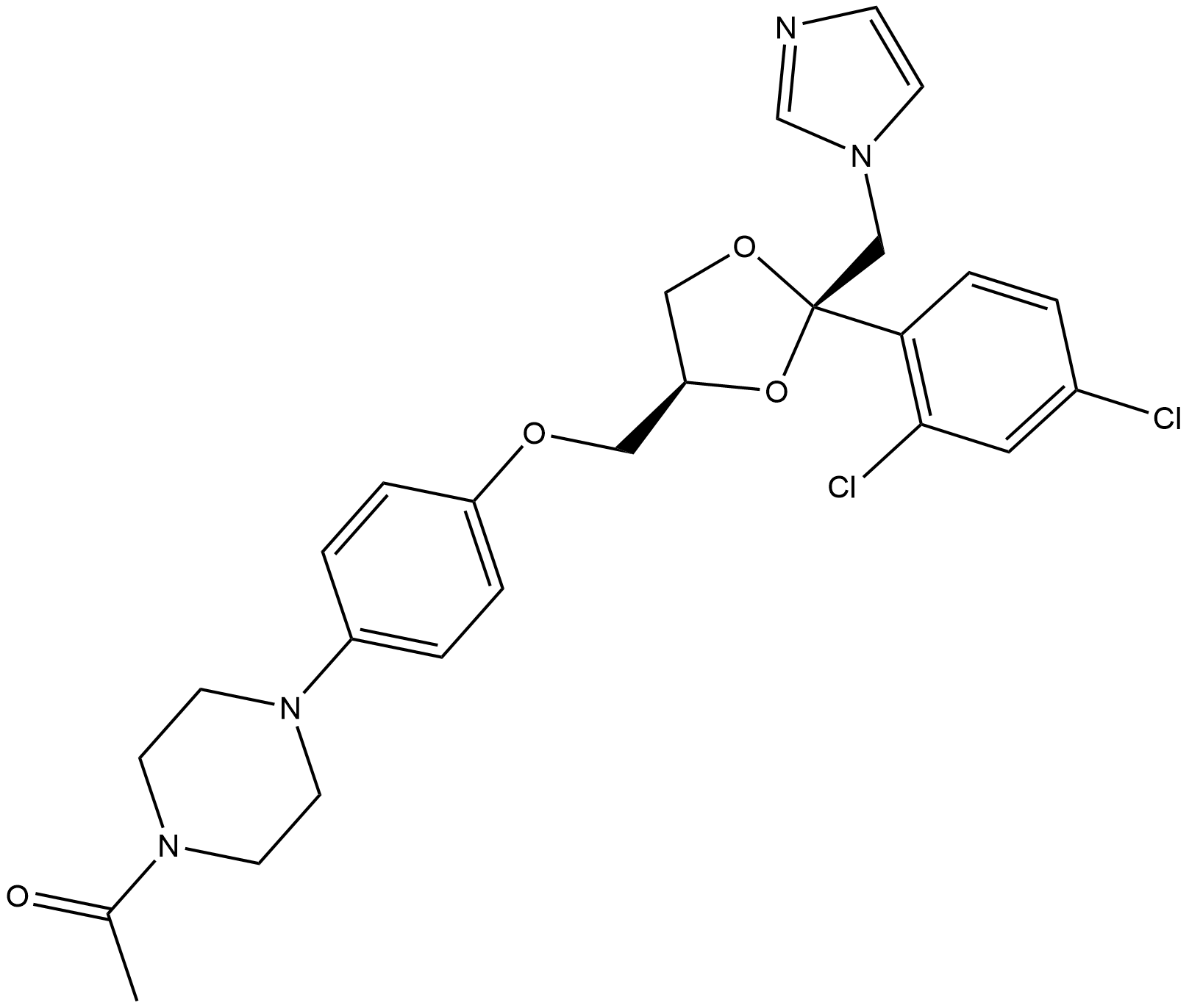 (+)-Ketoconazole