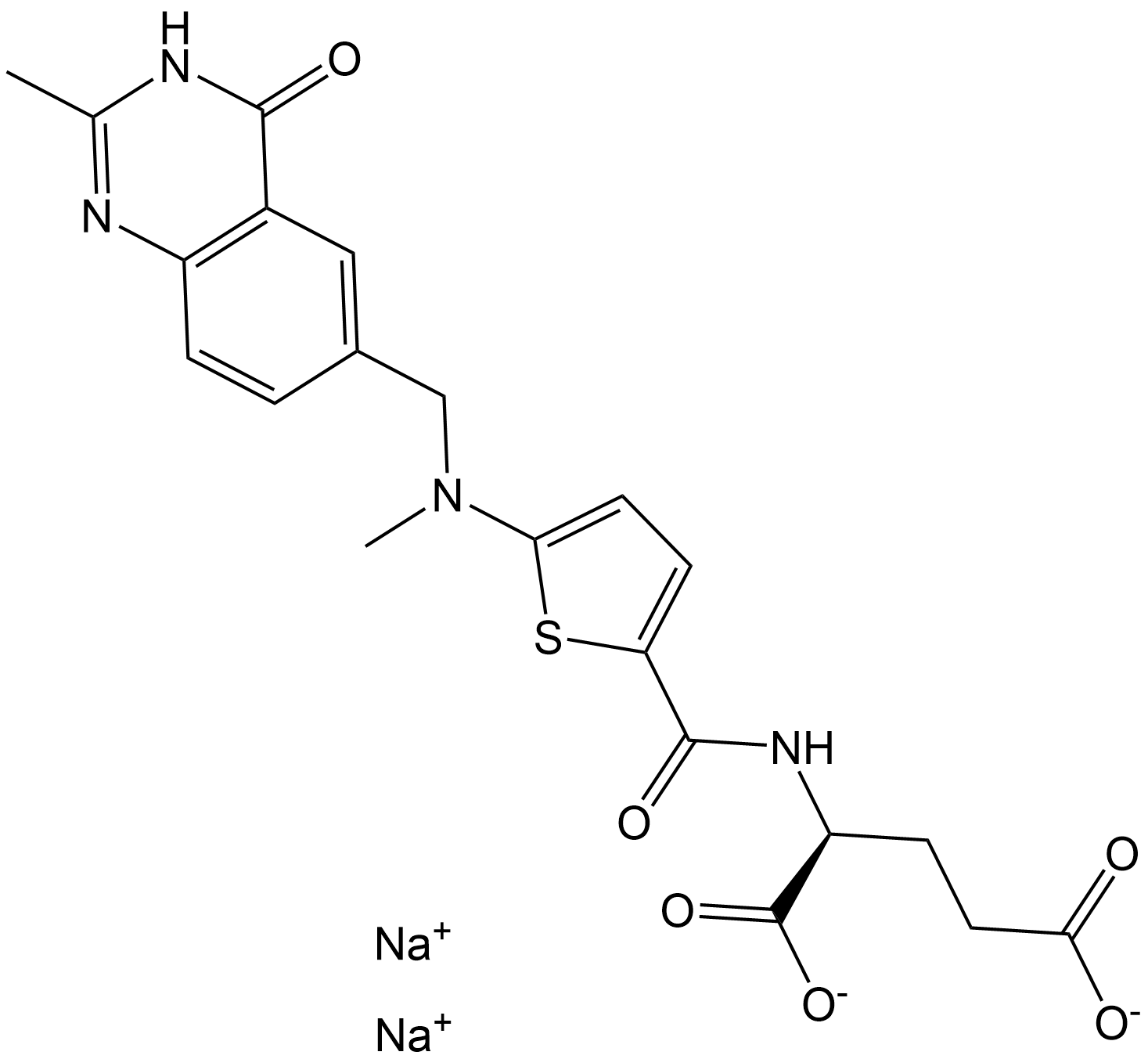 Raltitrexed disodium