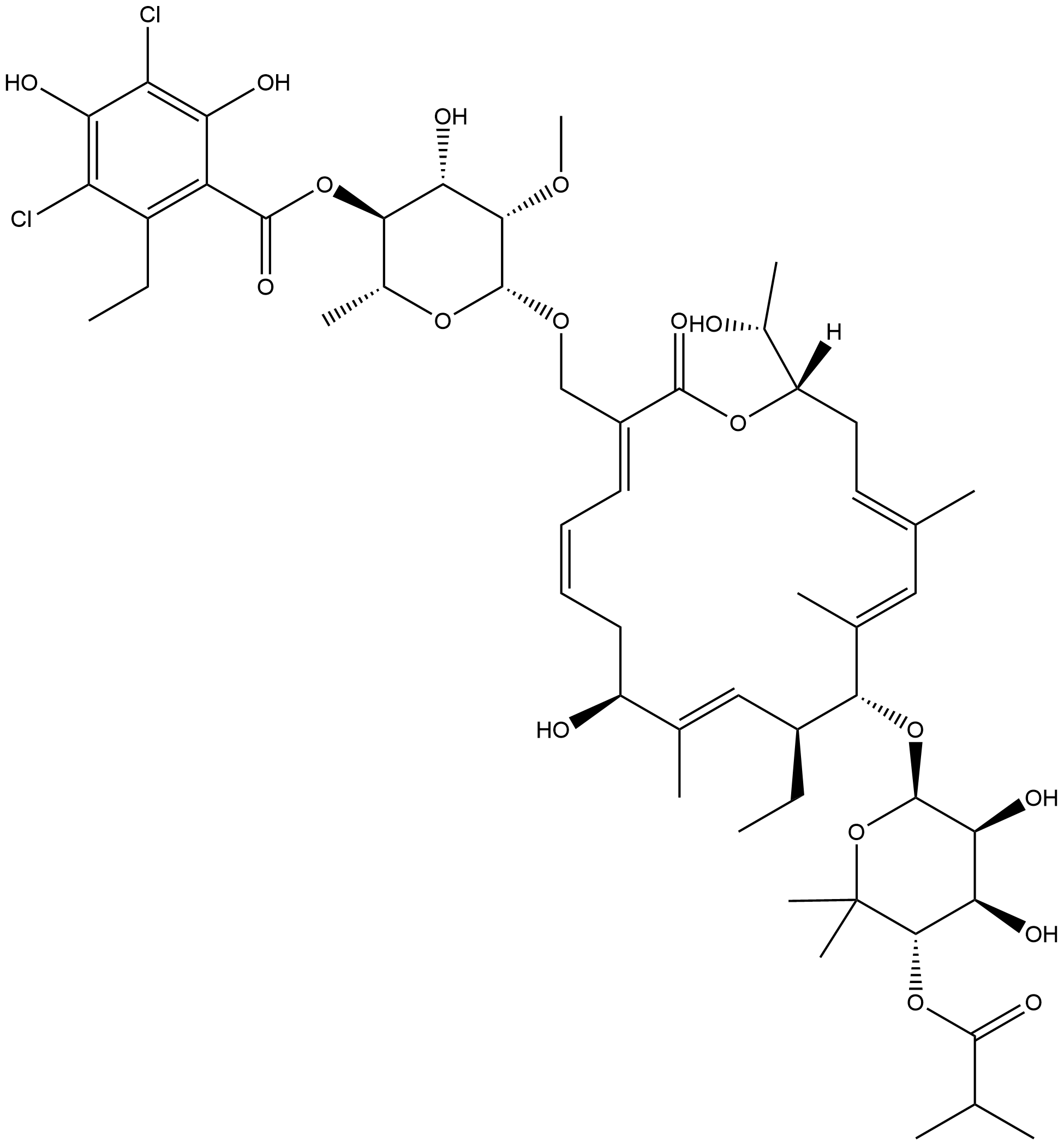 Fidaxomicin