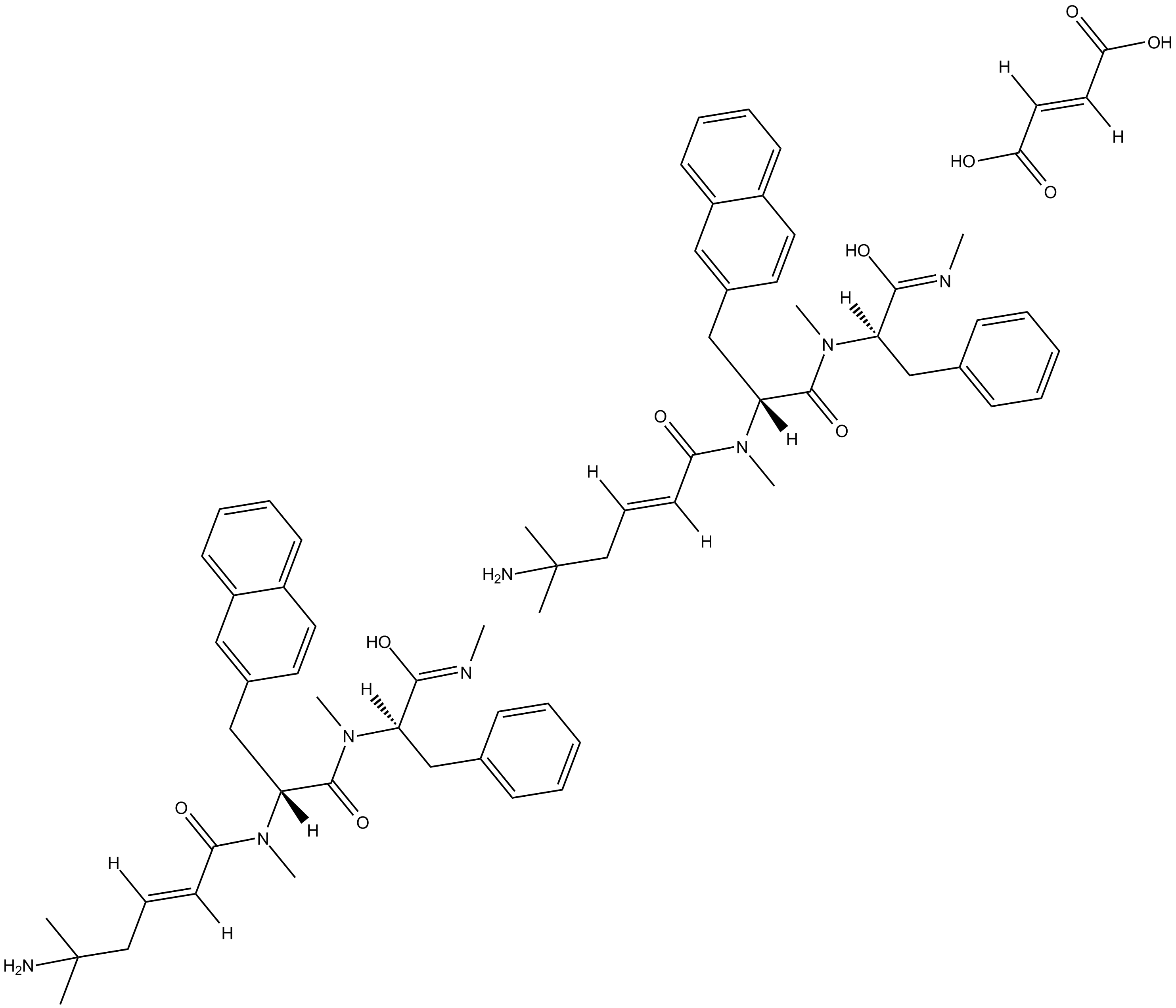 Tabimorelin hemifumarate