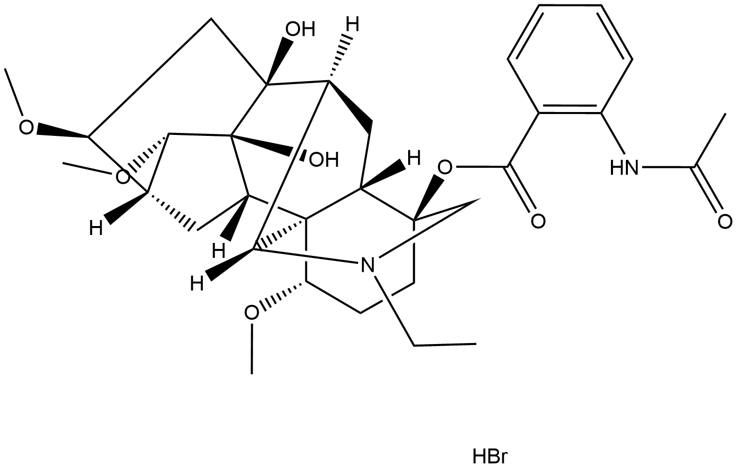 Lappaconite HBr