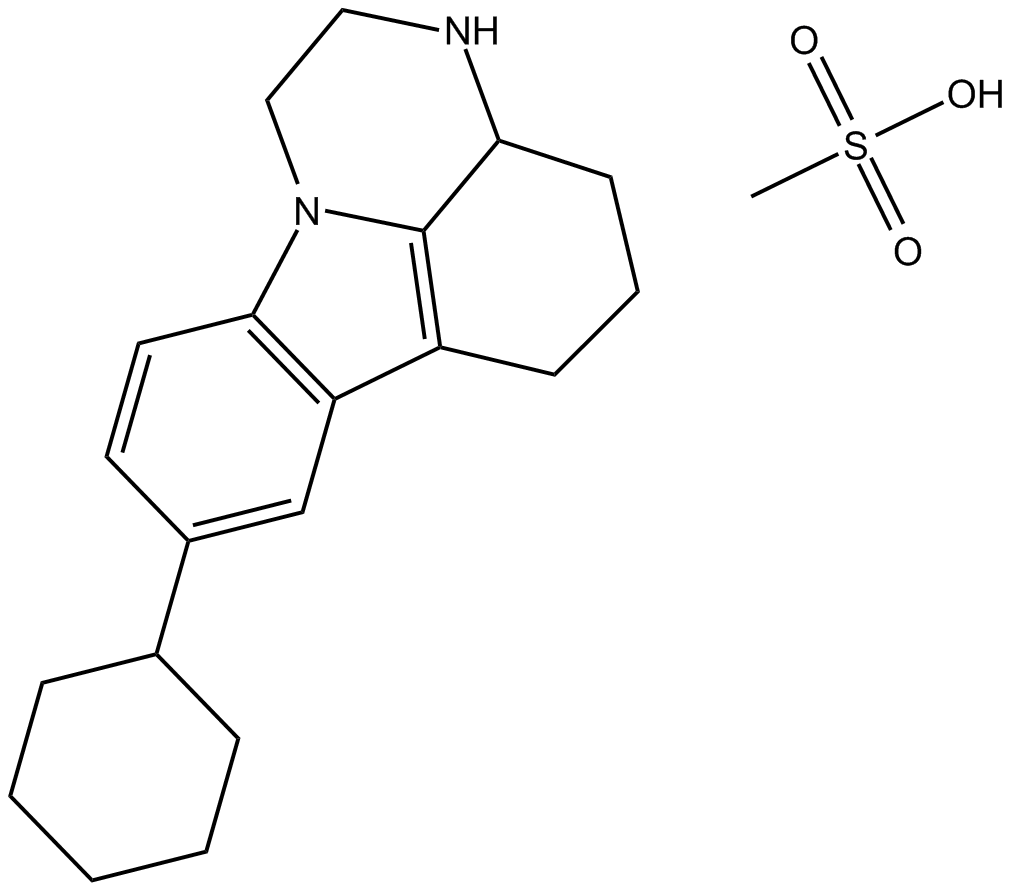 Tetrindole mesylate
