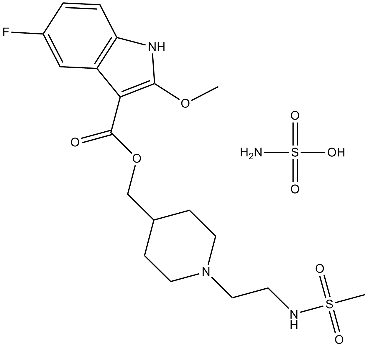 GR 125487 sulfamate