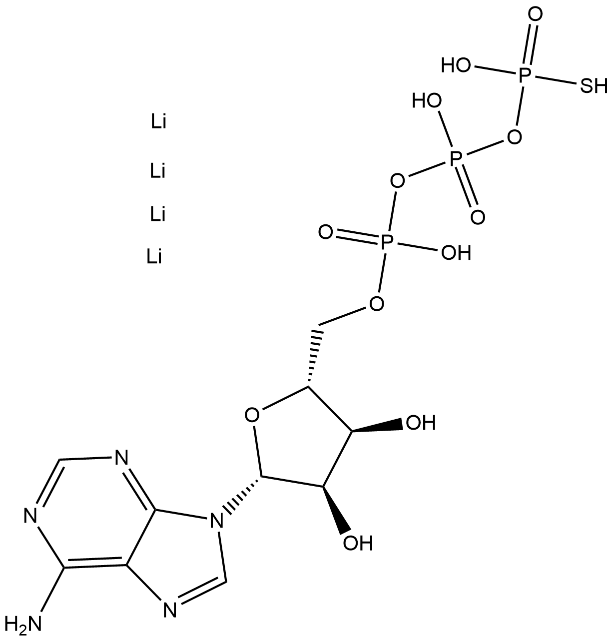 ATPγS tetralithium salt