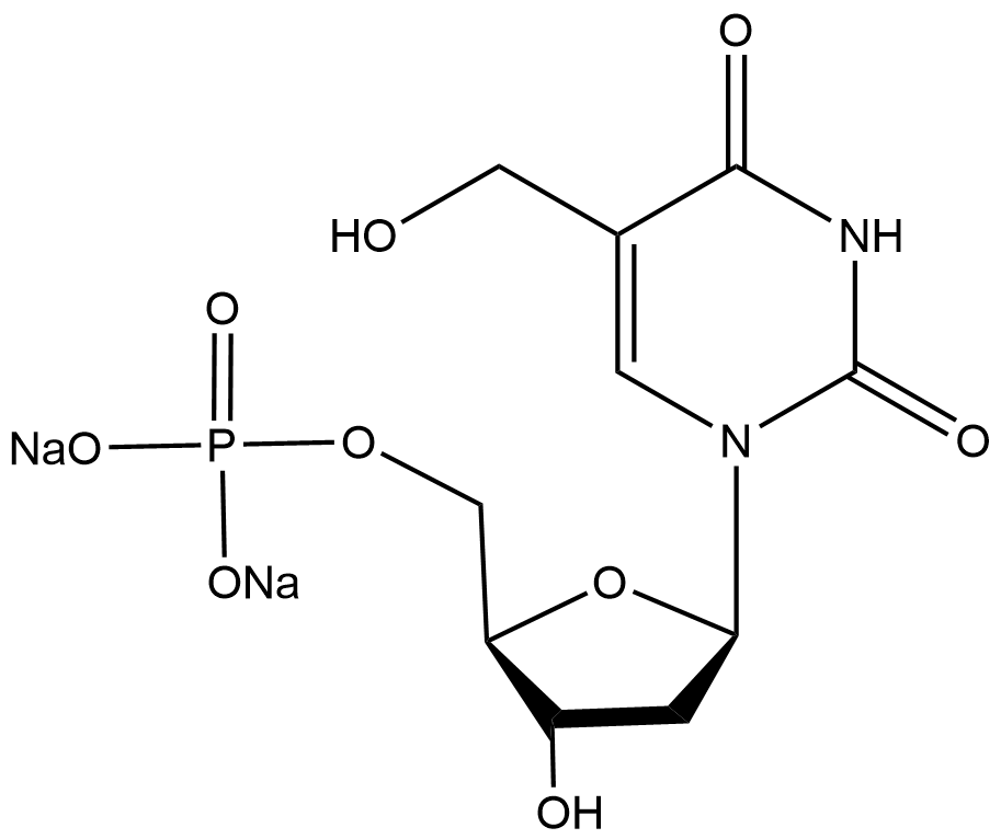 5-Hydroxymethyl-2'-deoxyuidine-5-monophosphate, disodium salt