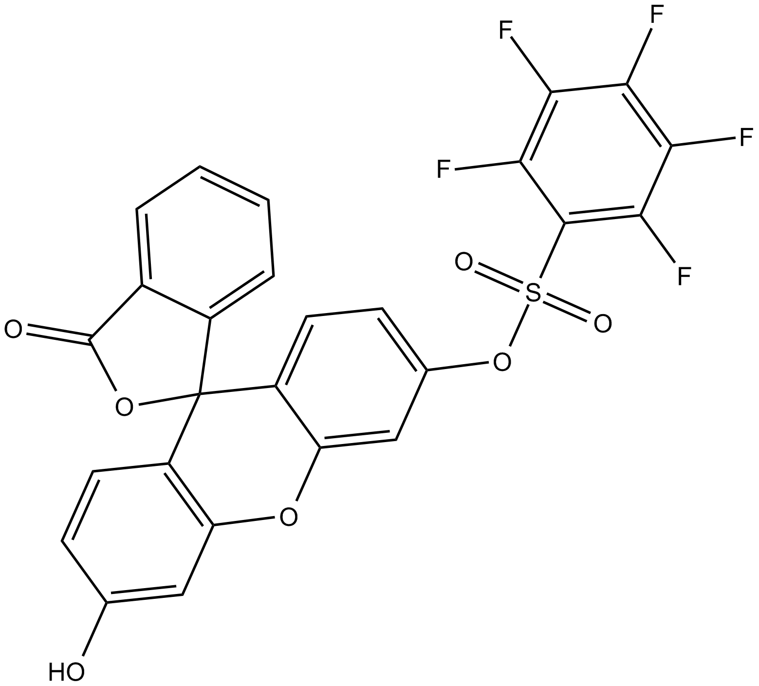 Pentafluorobenzenesulfonyl fluorescein