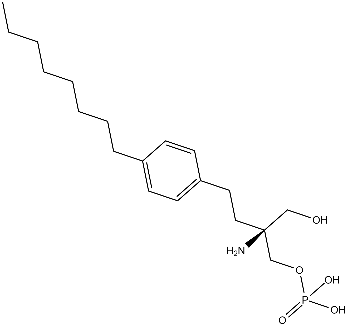 FTY720 (S)-Phosphate