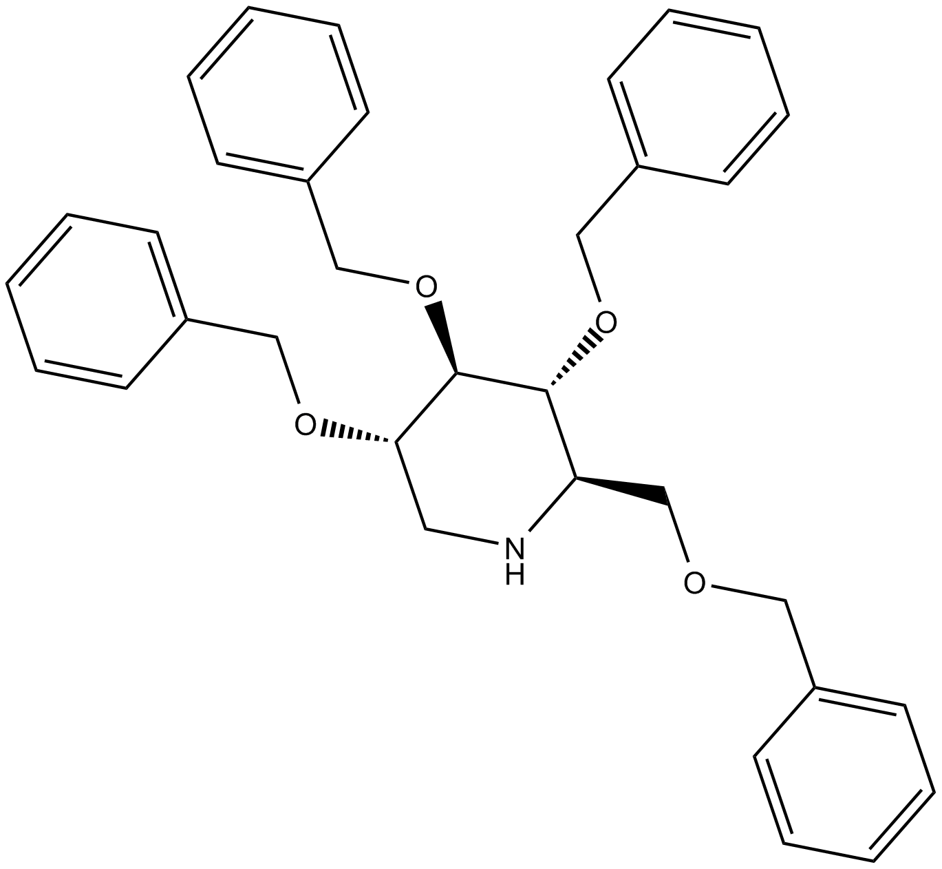Deoxynojirimycin Tetrabenzyl Ether