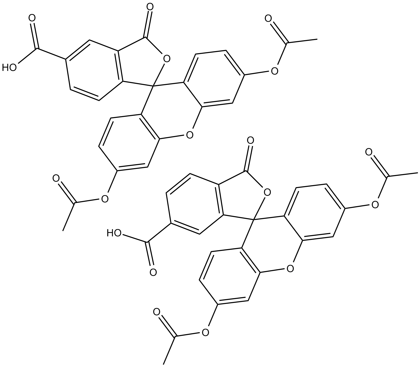 5(6)-Carboxyfluorescein diacetate