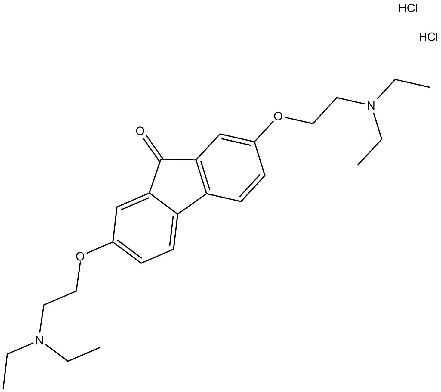 Tilorone (hydrochloride)