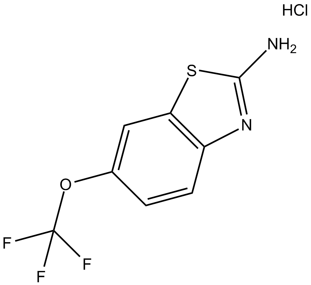 Riluzole (hydrochloride)