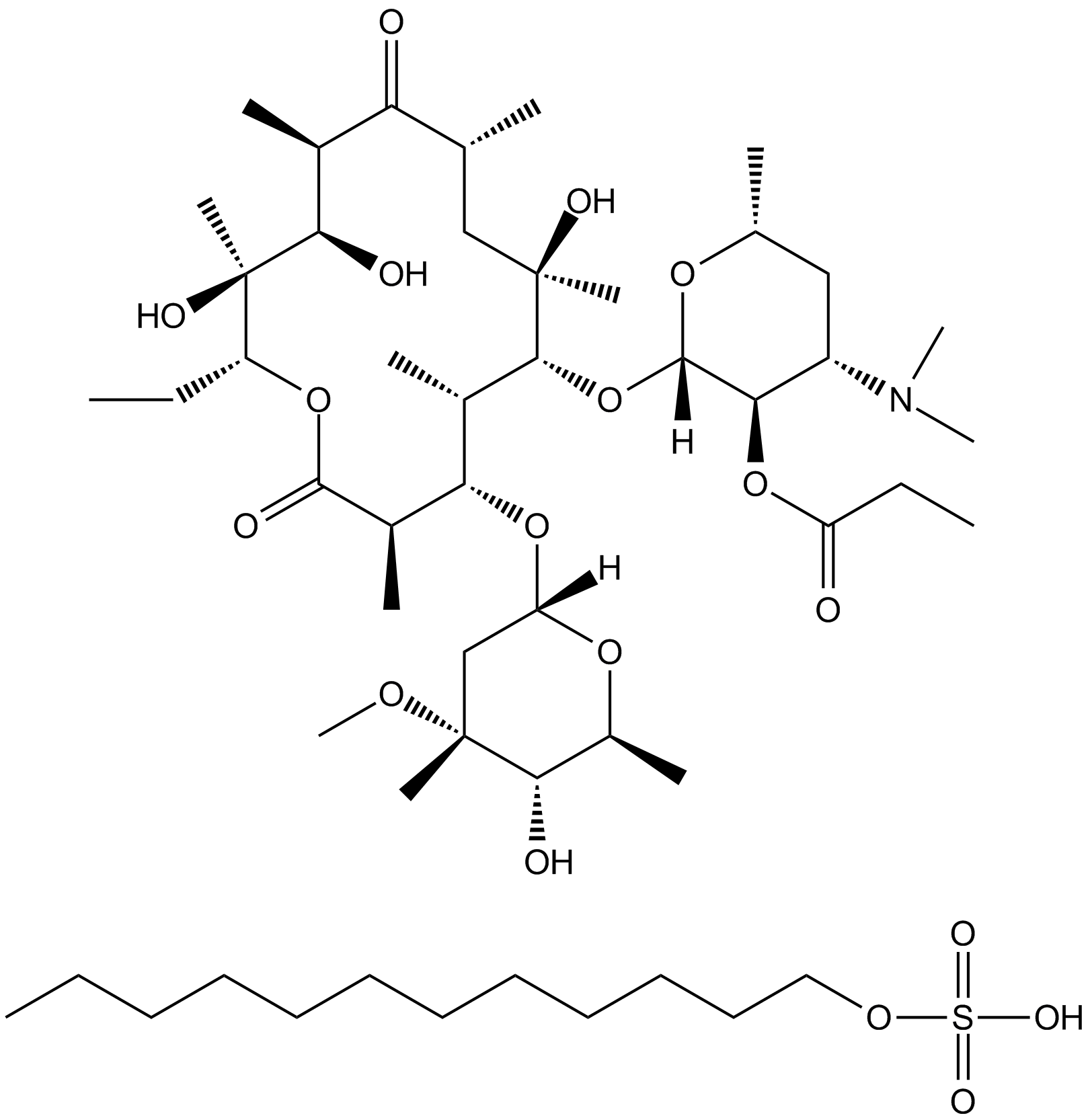 Erythromycin estolate