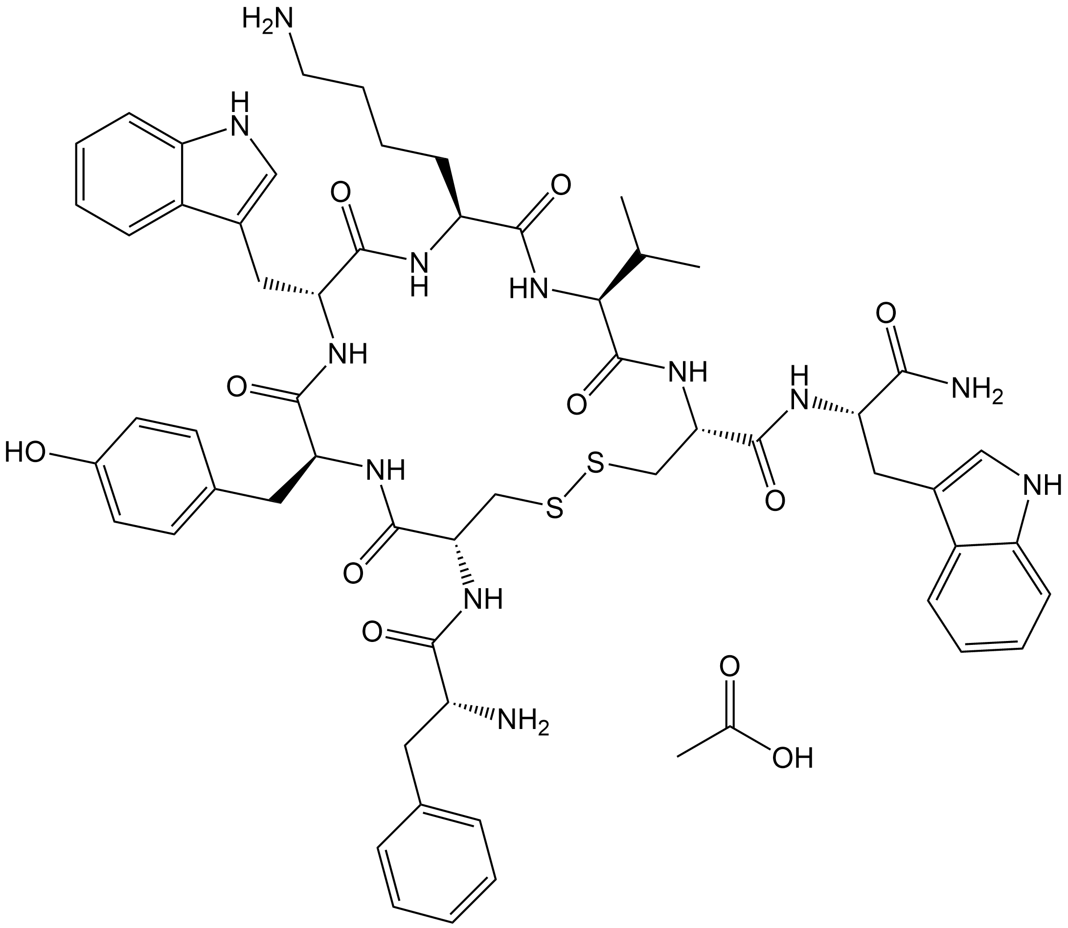 Vapreotide acetate