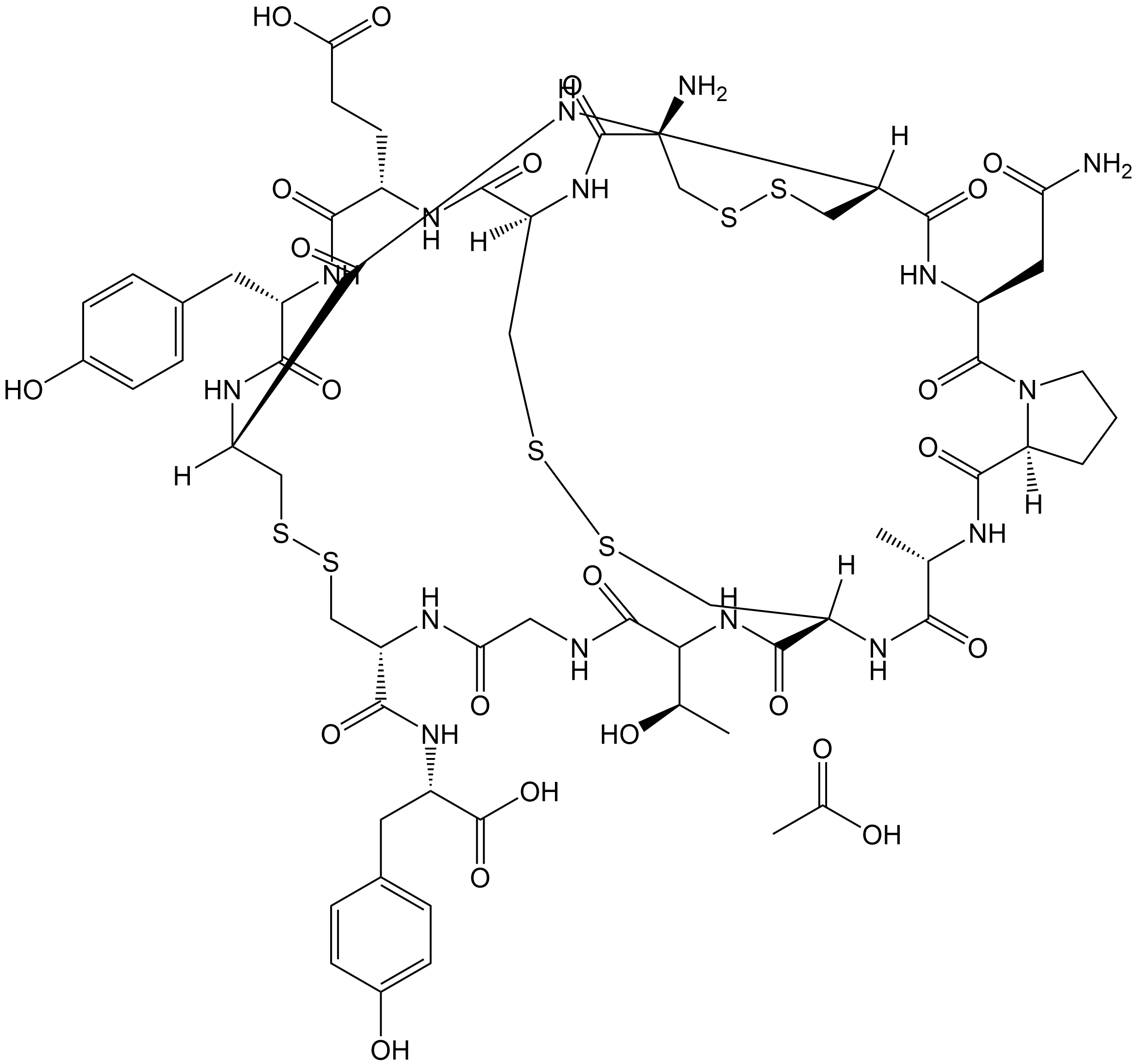 Linaclotide acetate
