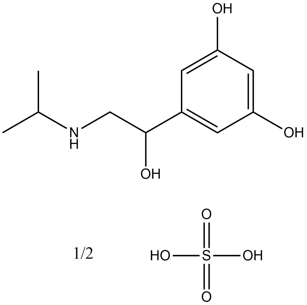 Metaproterenol hemisulfate