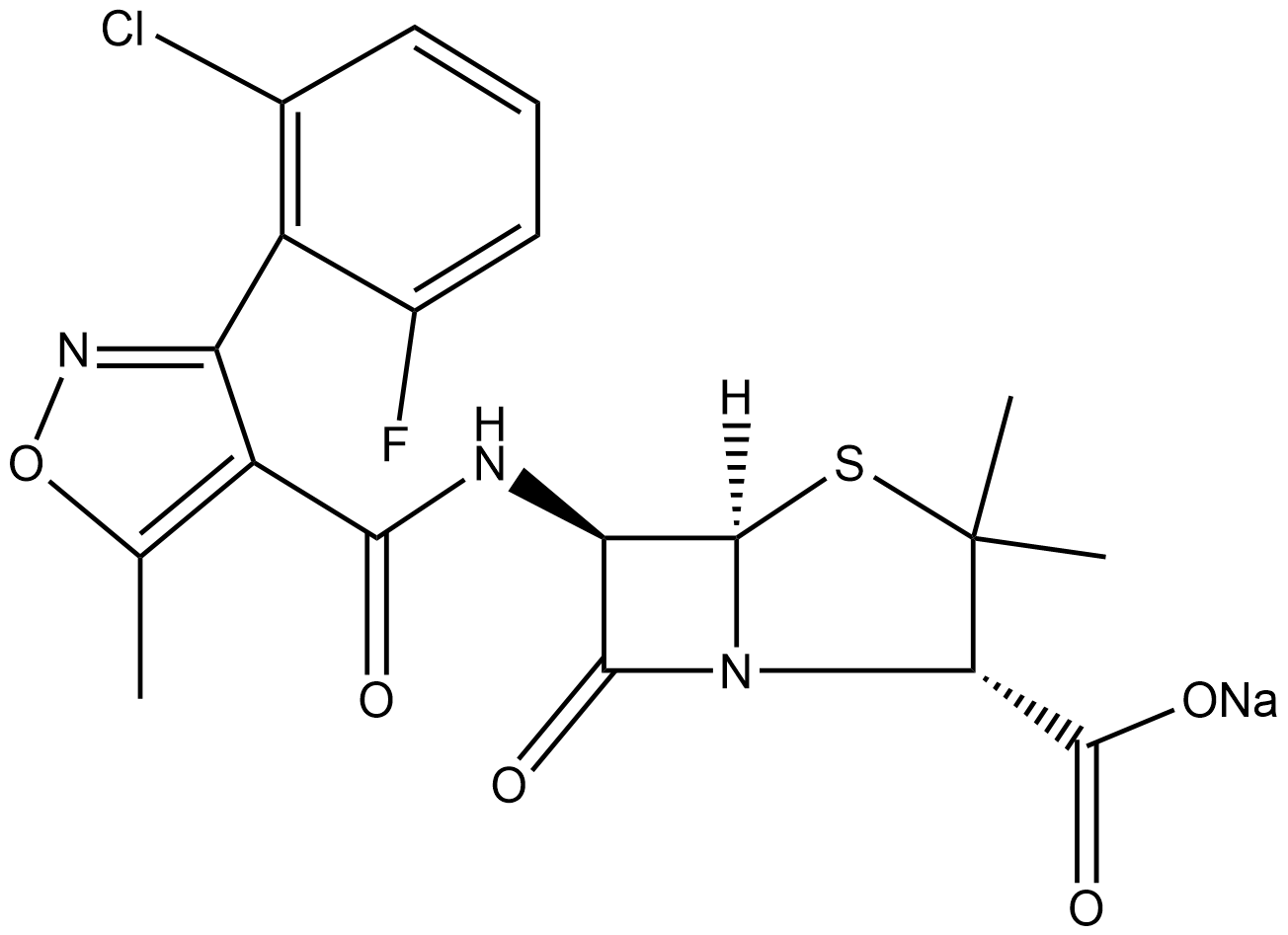 Flucloxacillin sodium