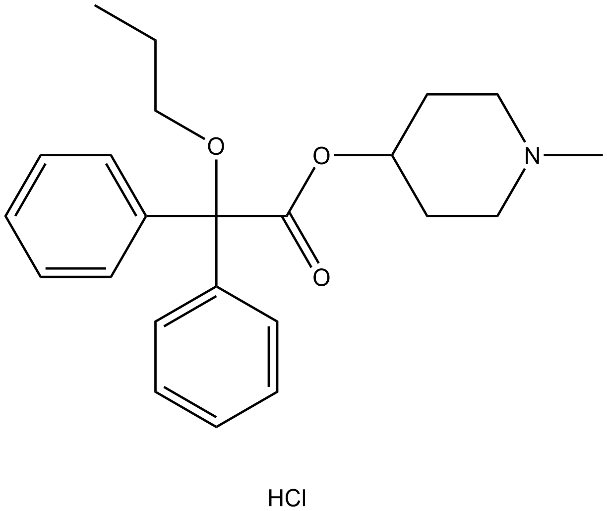 Propiverine hydrochloride