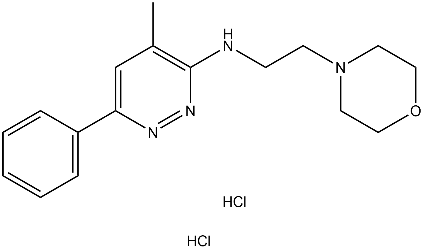 Minaprine dihydrochloride