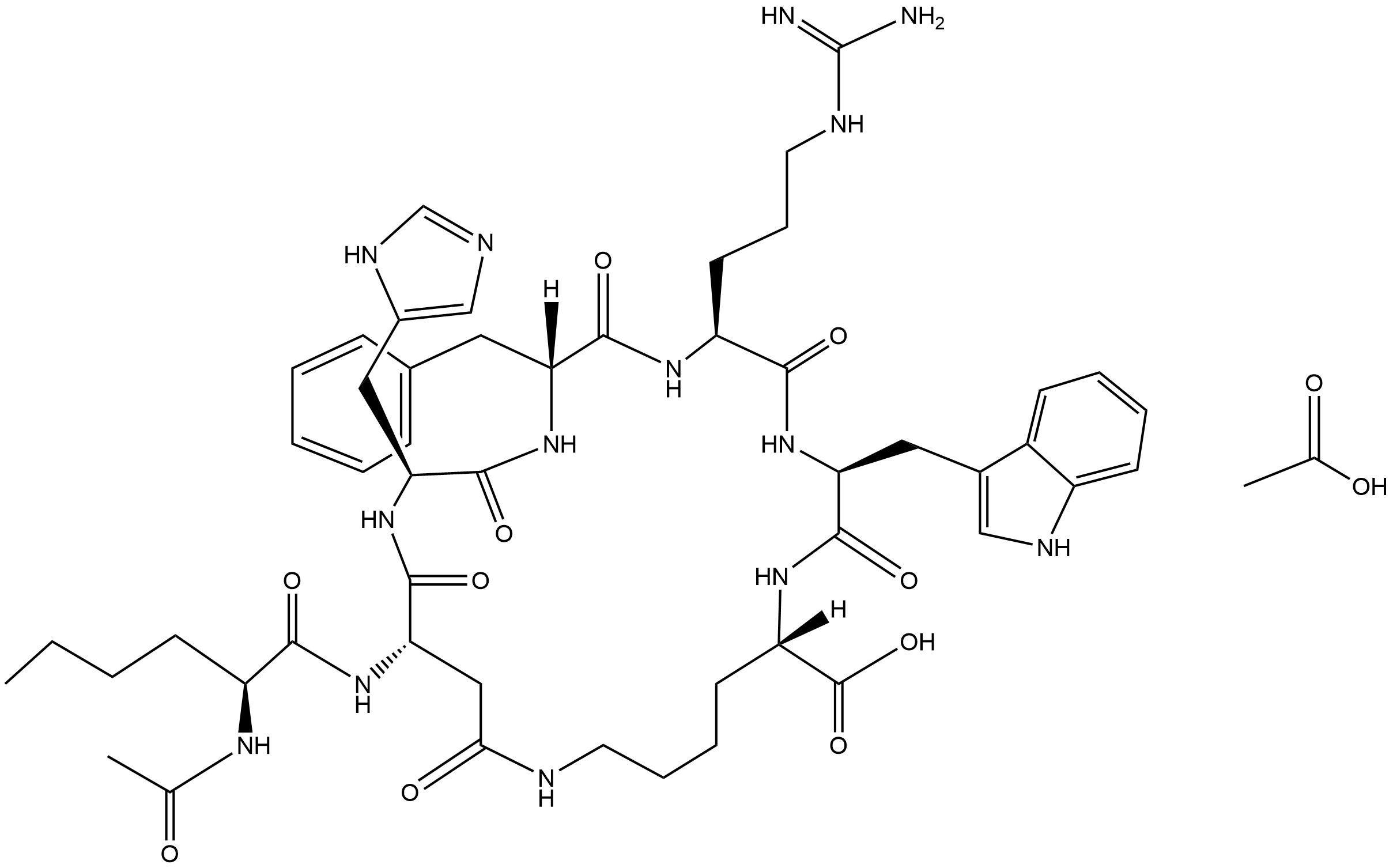 Bremelanotide Acetate
