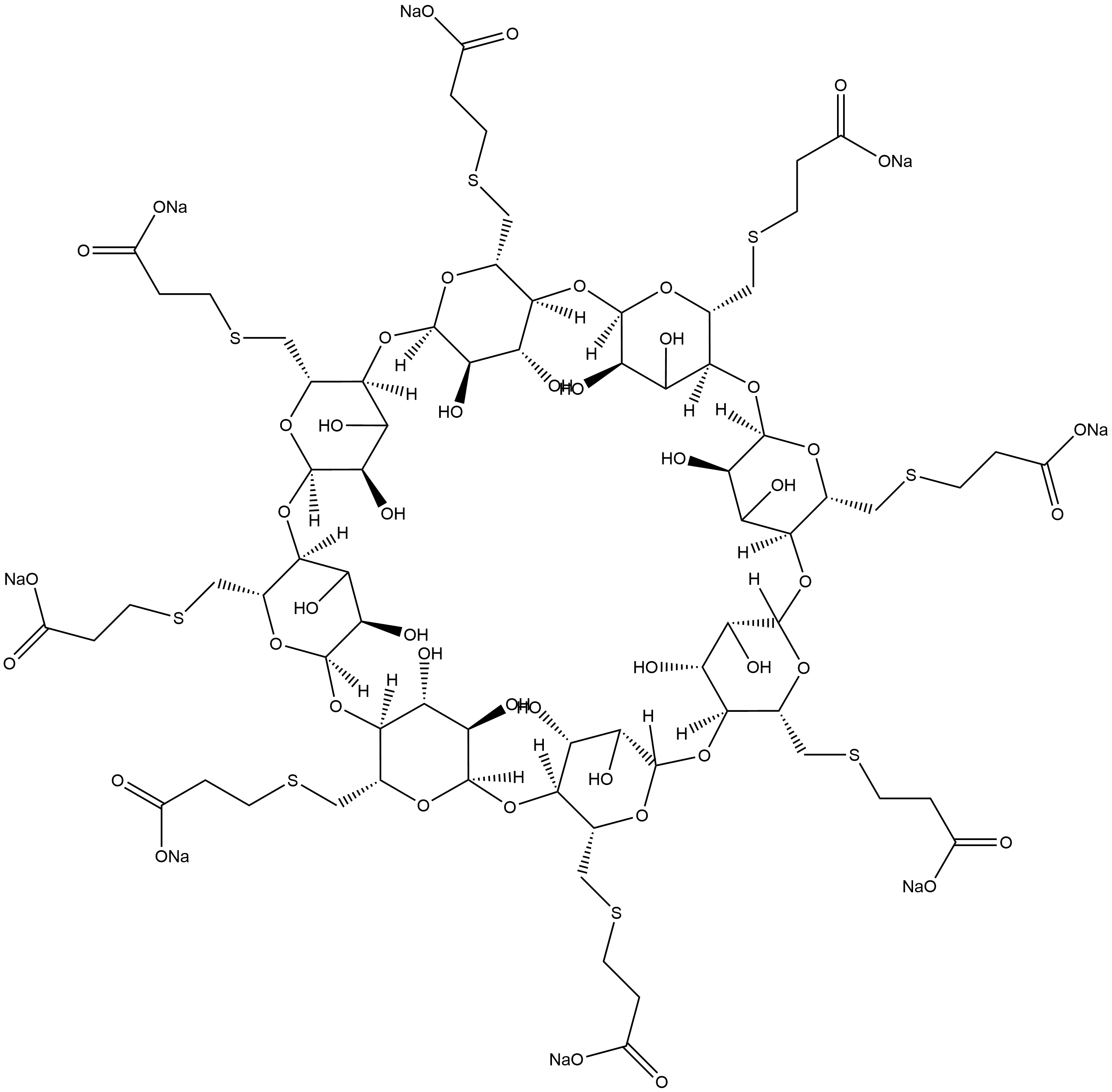 Sugammadex (sodium)