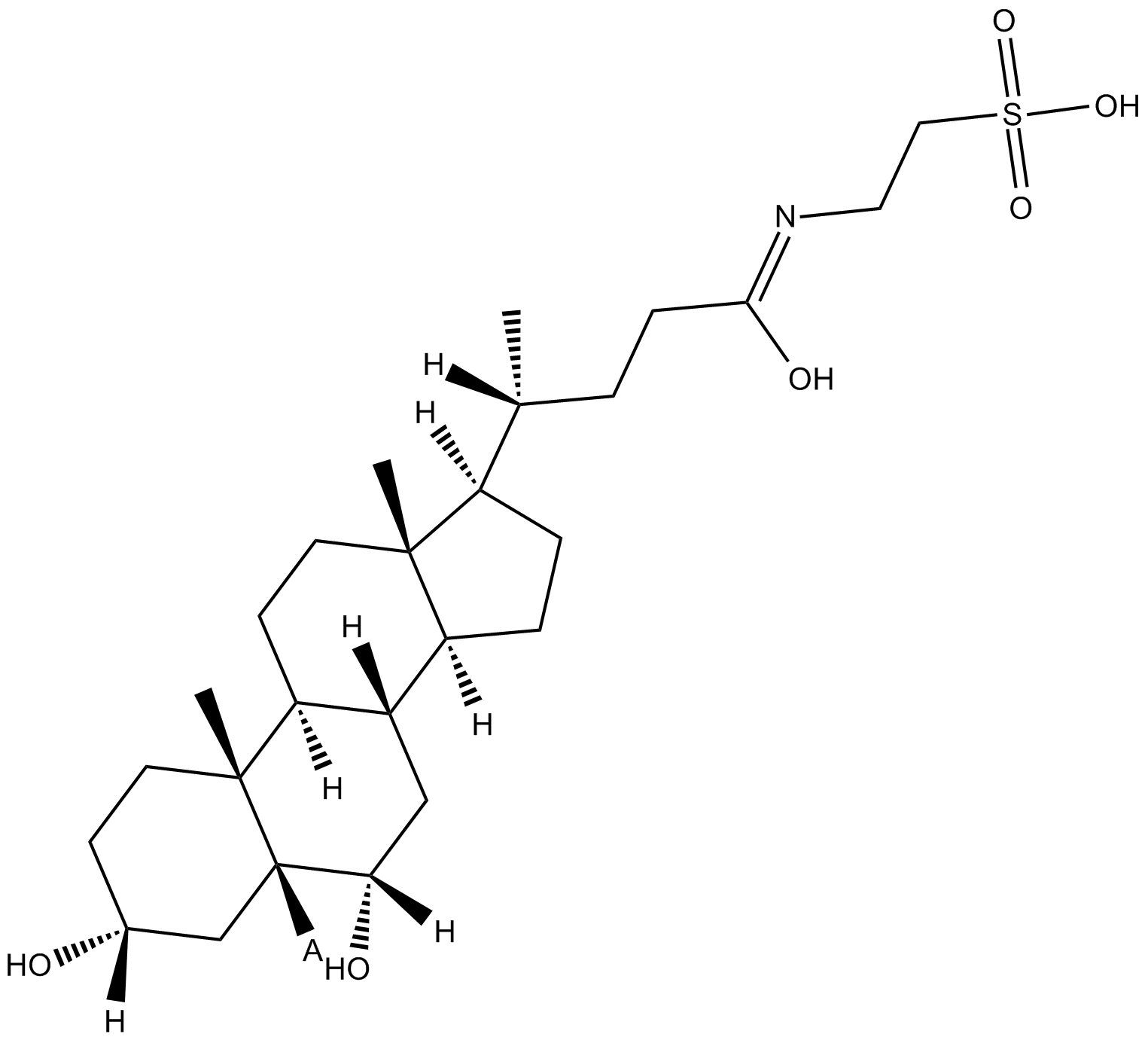 taurohyodeoxycholic acid