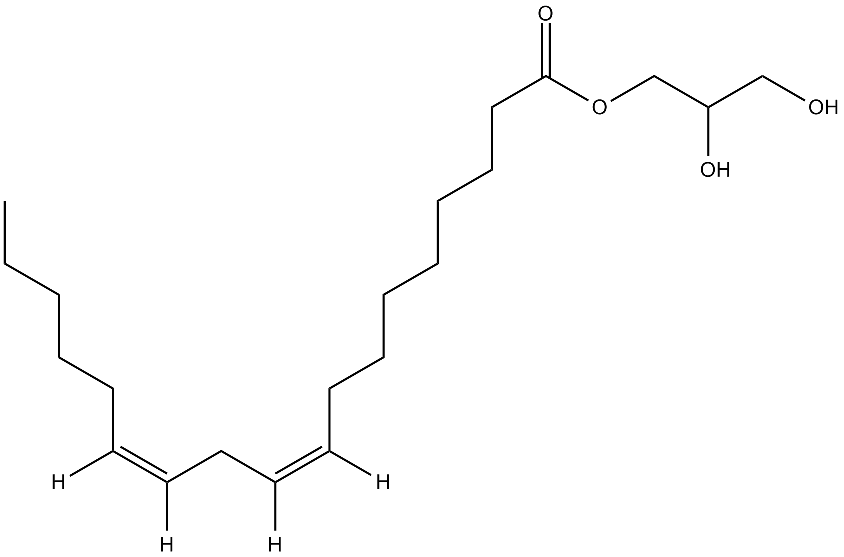 1-linoleoylglycerol (1-monolinolein)