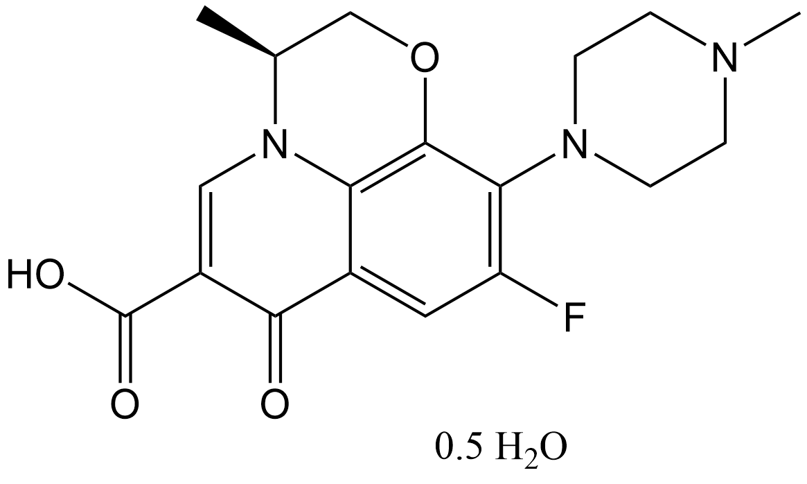 Levofloxacin hemihydrate