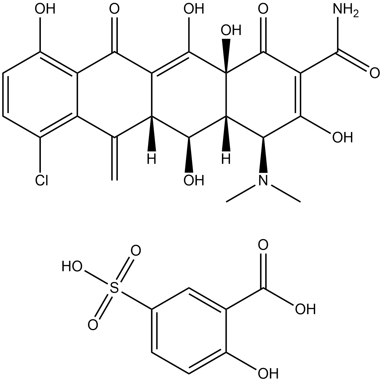 Meclocycline Sulfosalicylate