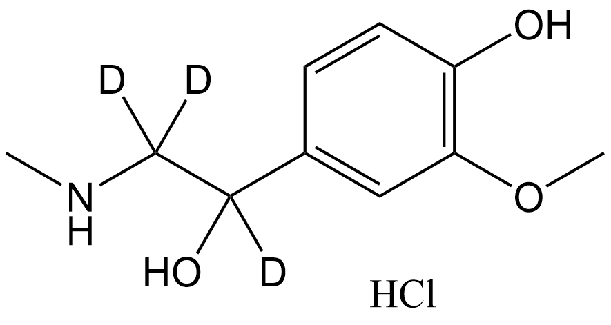 DL-Metanephrine-d3 HCl