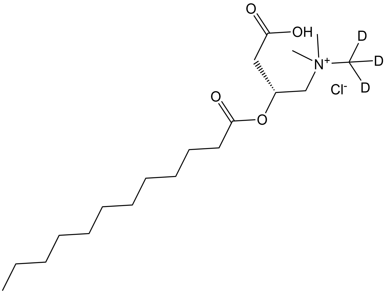 Dodecanoyl carnitine-d3 HCl