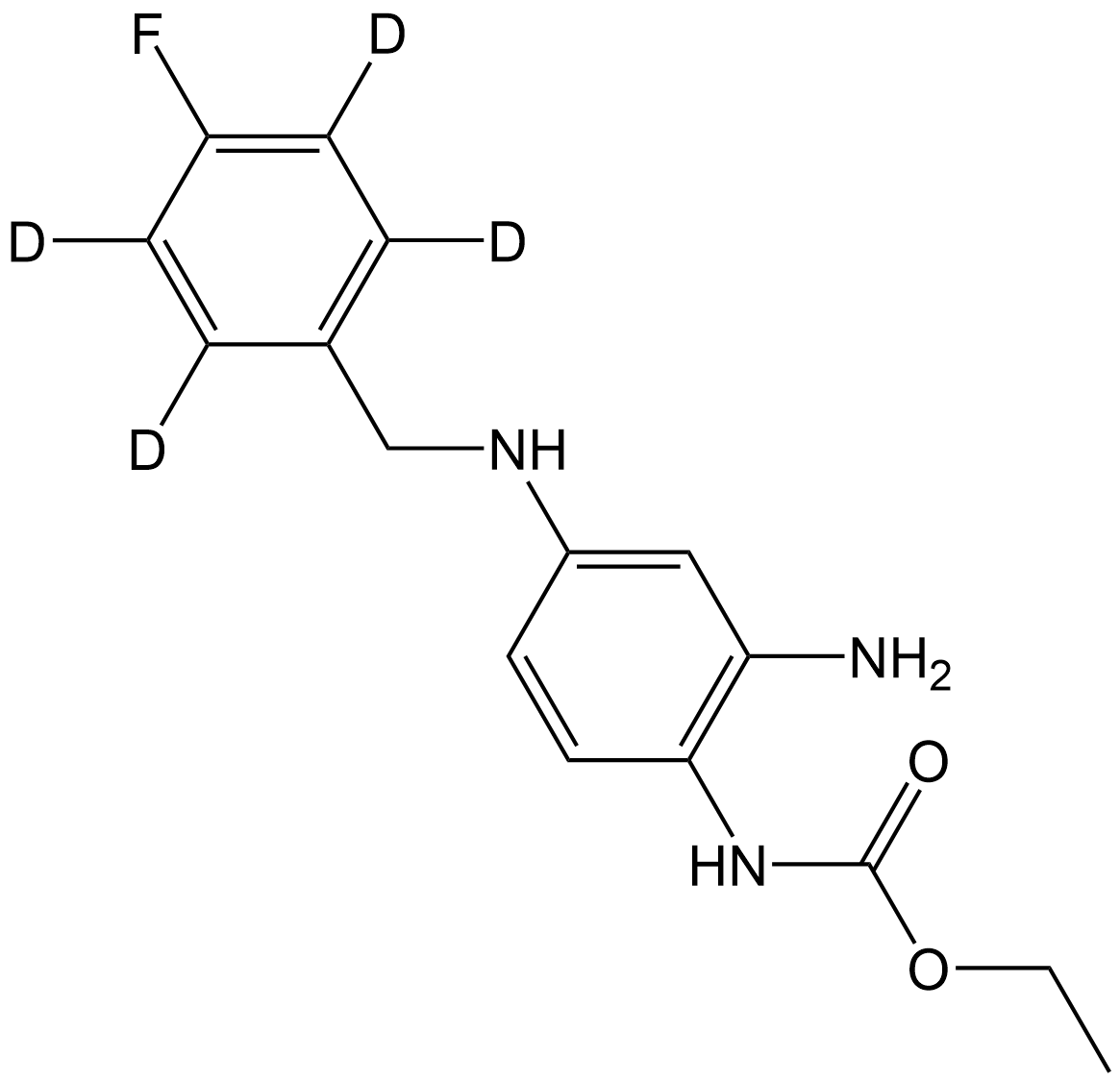 Retigabine-d4