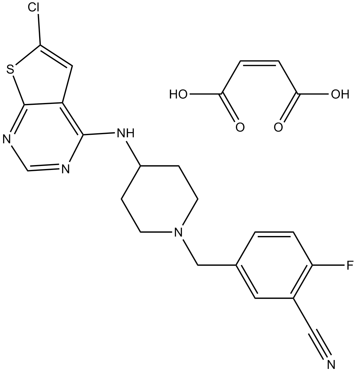 PRX-08066 Maleic acid