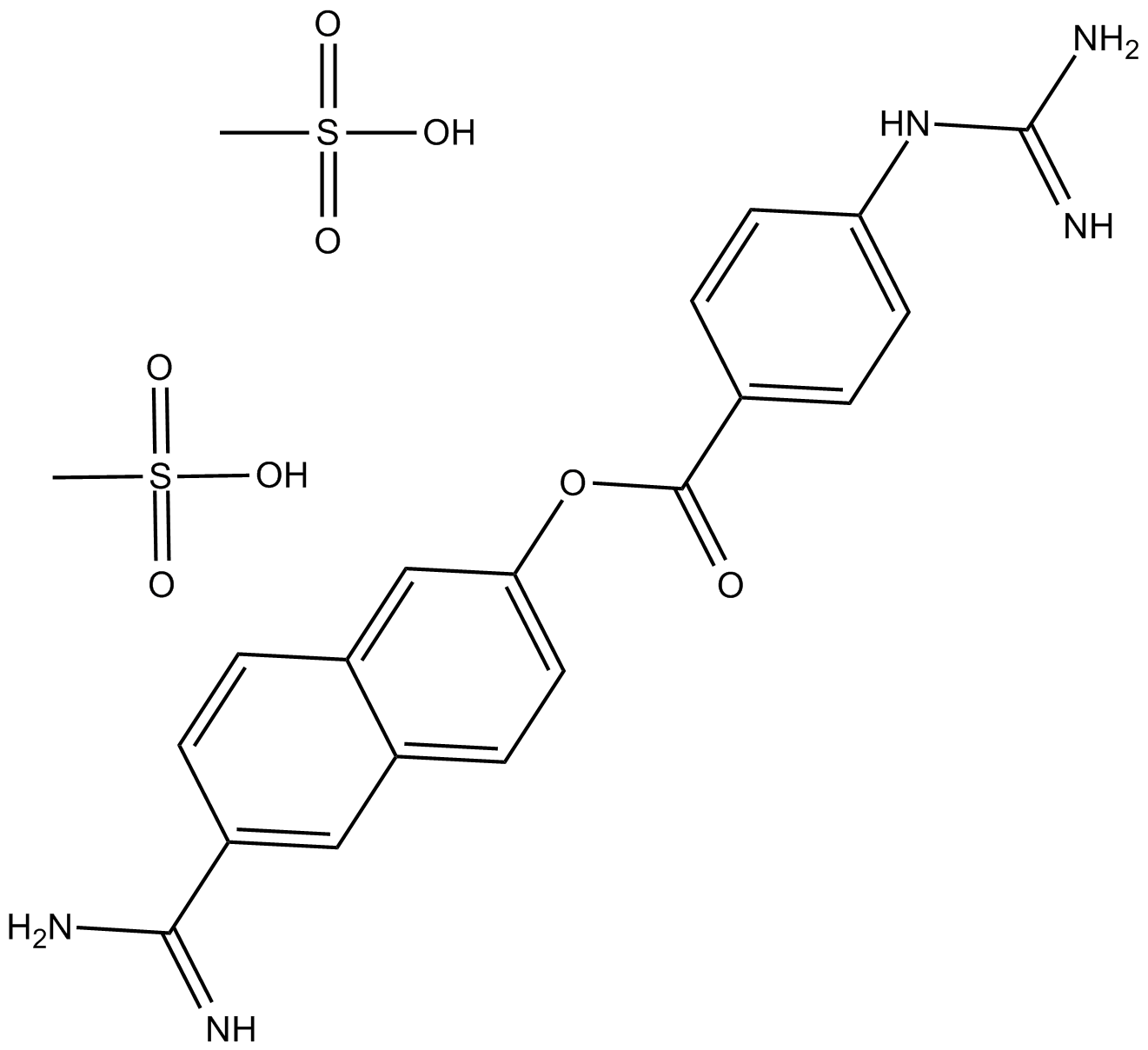 Nafamostat Mesylate(FUT-175)