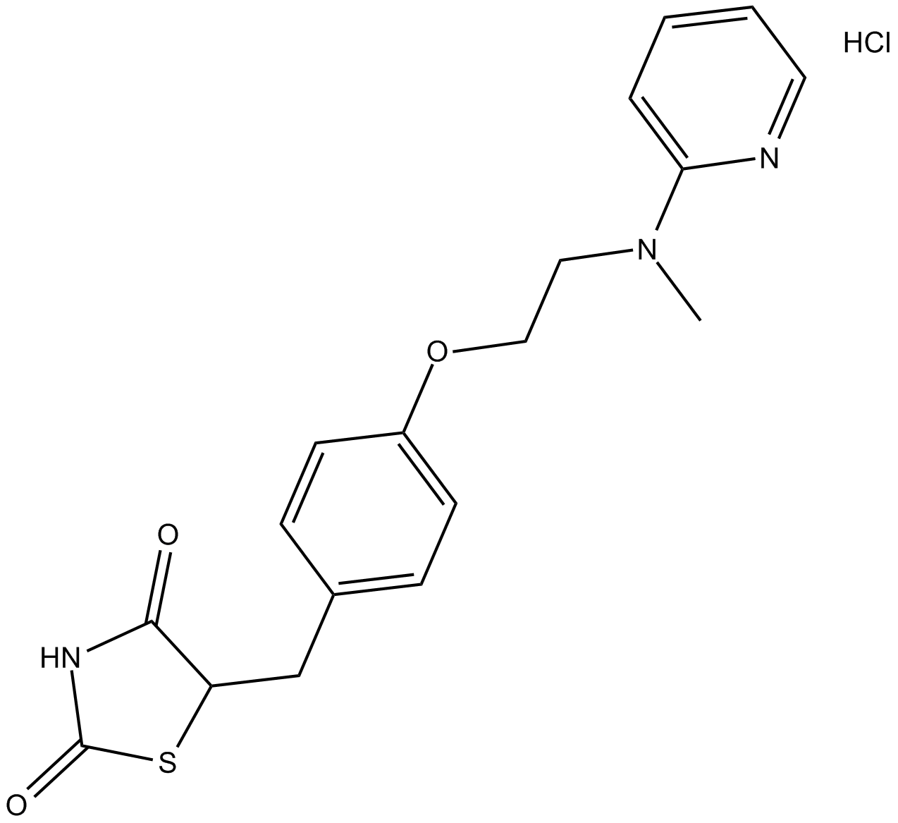 Rosiglitazone HCl