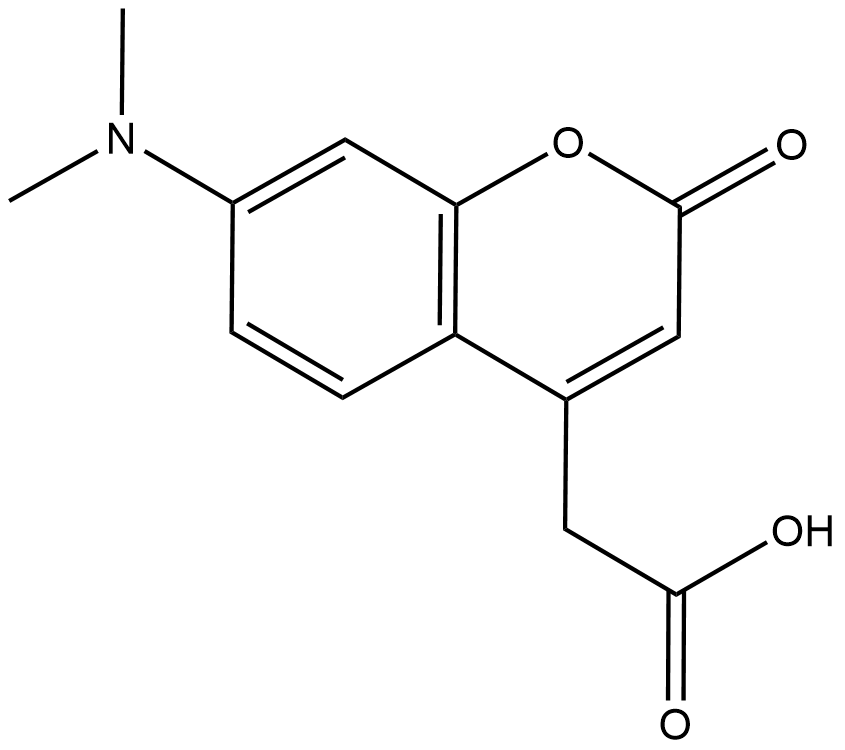 7-Dimethylaminocoumarin-4-acetic acid