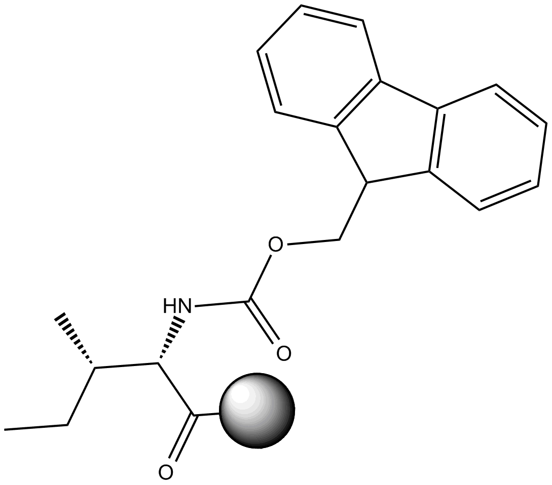 Fmoc-Ile-Wang resin