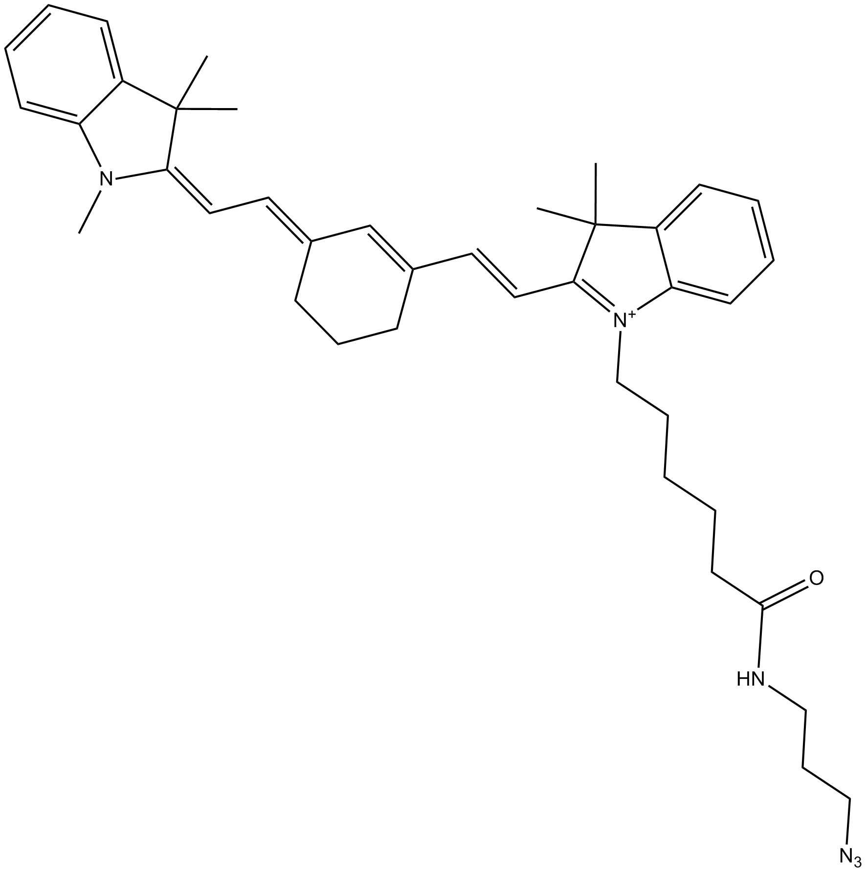 Cy7 azide (non-sulfonated)