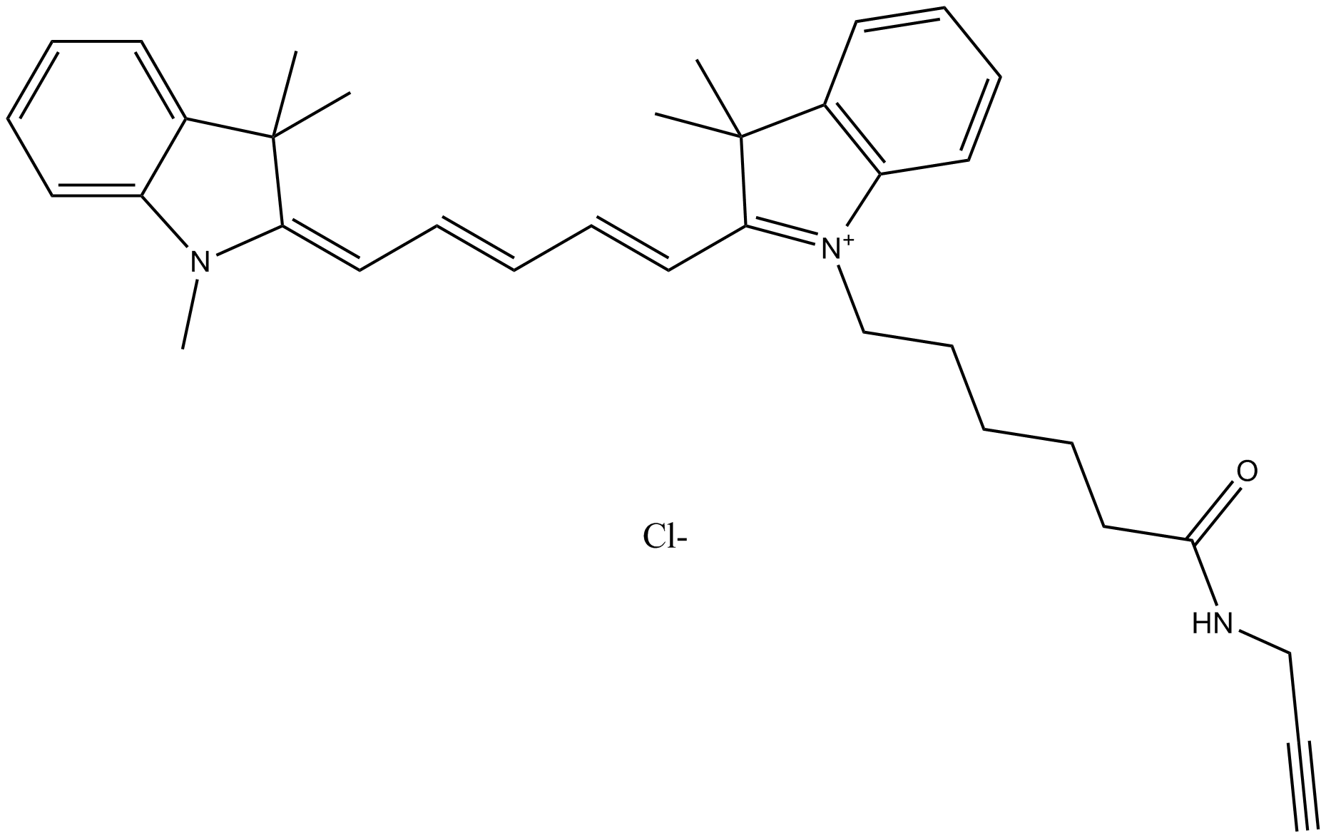 Cy5 alkyne (non-sulfonated)